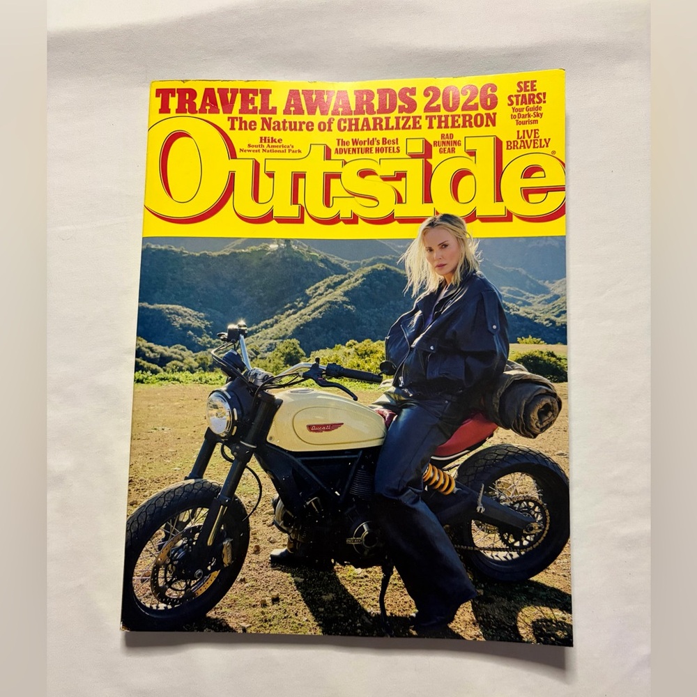 Outsider Charlize Theron “The Nature of” Issue Spring 2026 Magazine